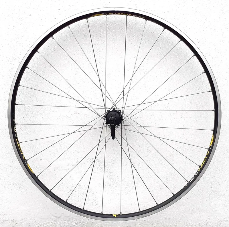Mavic Classic Elite 700c Front Wheel in Black NOS